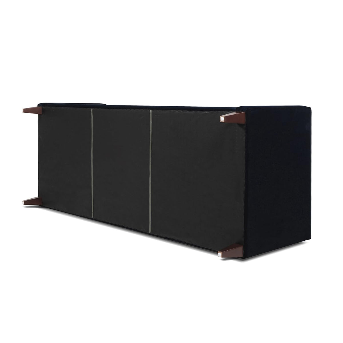 Dark Navy Blue Performance Velvet Tufted Sofa J39500