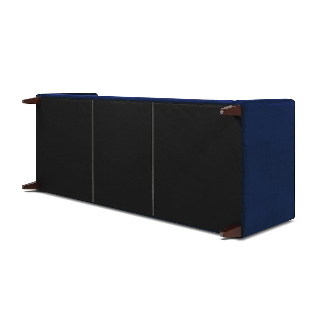 Navy Blue Velvet Tufted Sofa Z350