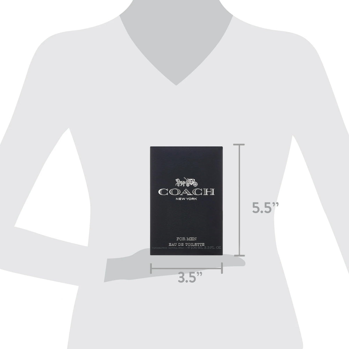 3.3 oz Men's Eau de Toilette Spray L444742