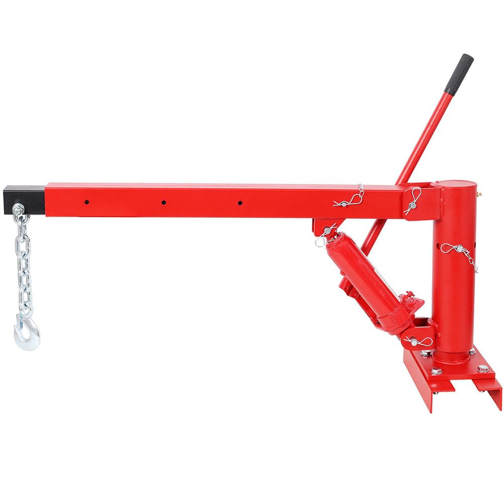 1000 lb Hydraulic Pickup Truck Crane Hoist O3846