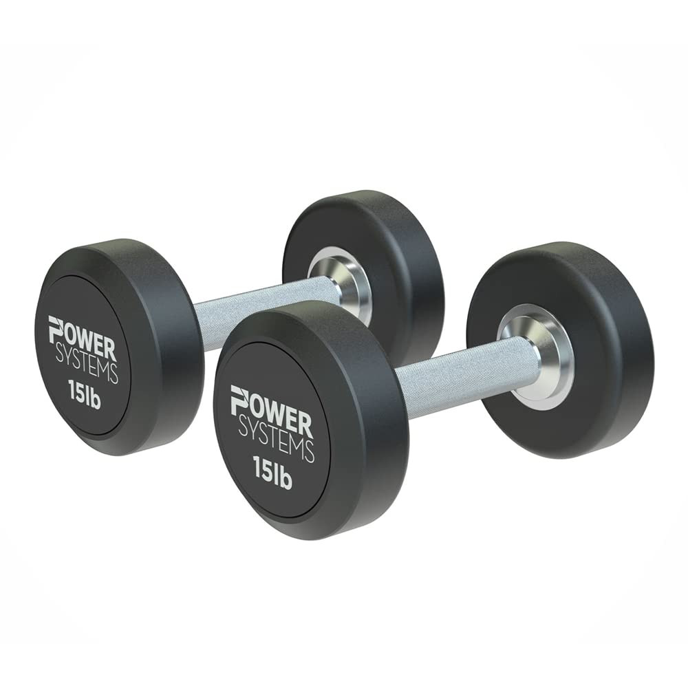 Round Rubber Dumbbell Pairs W6568