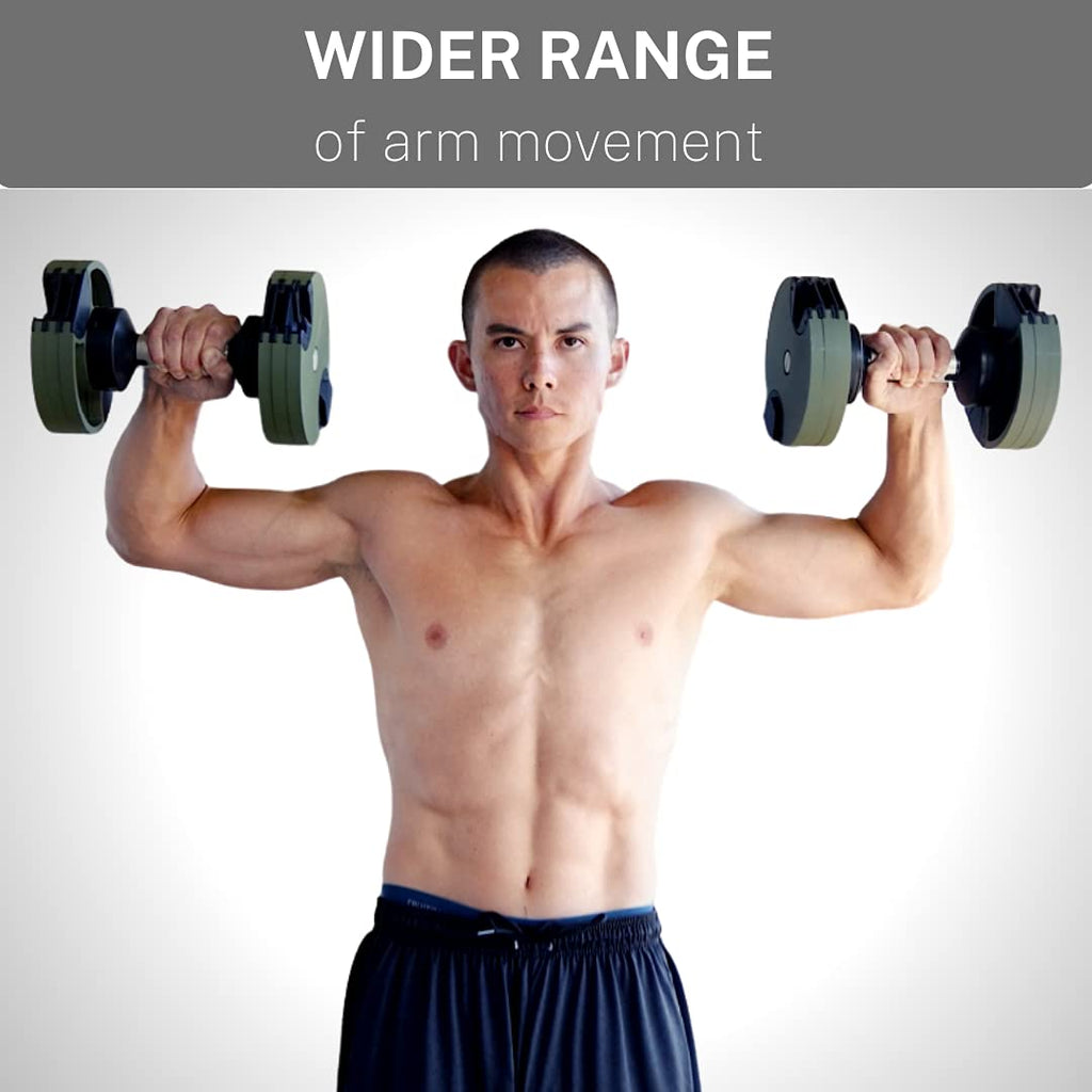 Adjustable Dumbbell 5-40 lb 5 lb Increments I373563