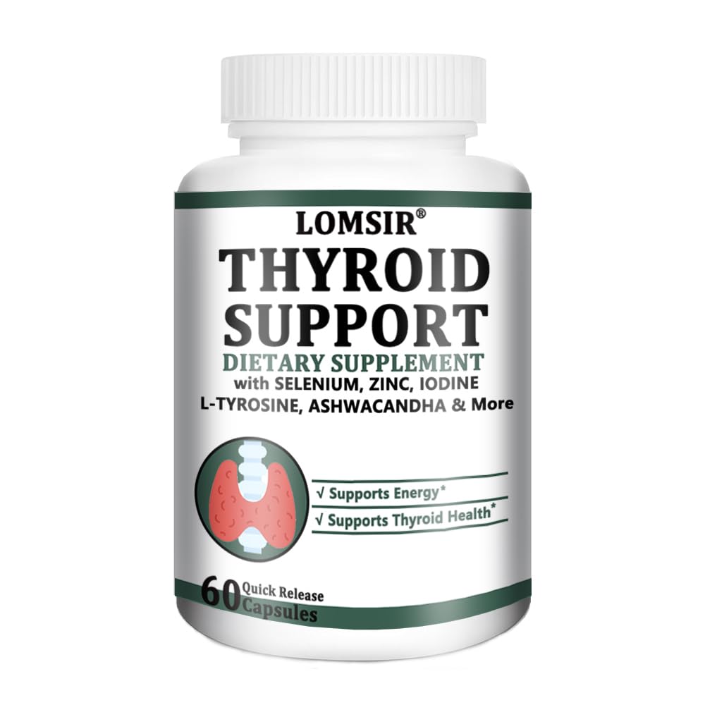 Selenium Iodine L-Tyrosine Ashwagandha 60 Capsules M587390