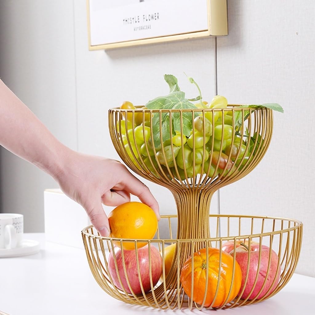 2 Tier Large Capacity Fruit Basket T127