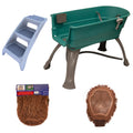 Elevated Pet Bathing Large Teal with Steps R415857