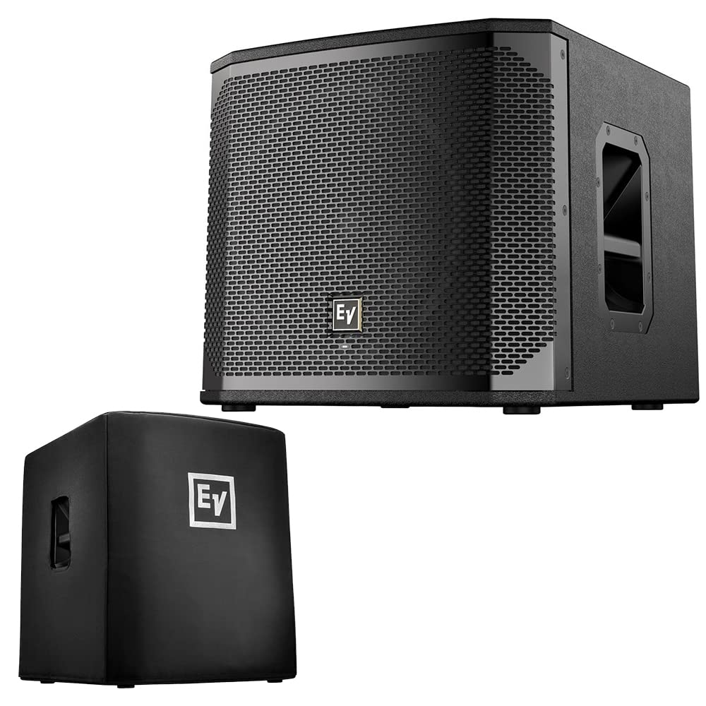 18" 1200W Powered Subwoofer with Padded Cover X2185