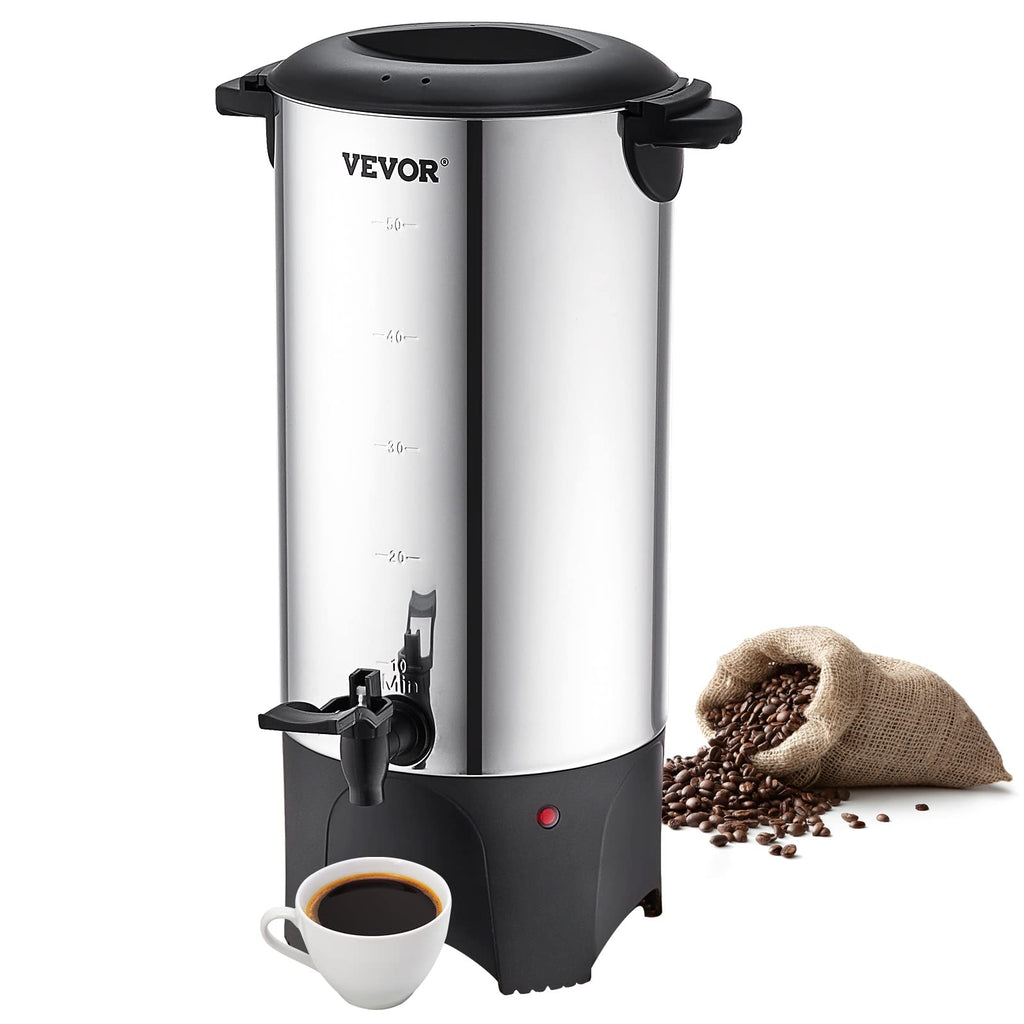 50 Cups Stainless Steel Commercial Coffee Urn W43998