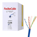 Blue Cat6 1000ft 23AWG UTP Ethernet Cable J960861