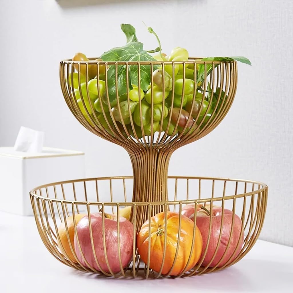 2 Tier Large Capacity Fruit Basket T127