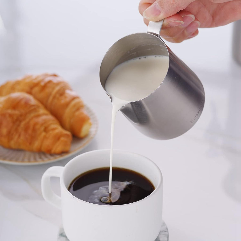 12 oz Stainless Steel French Press and Creamer Set I453966
