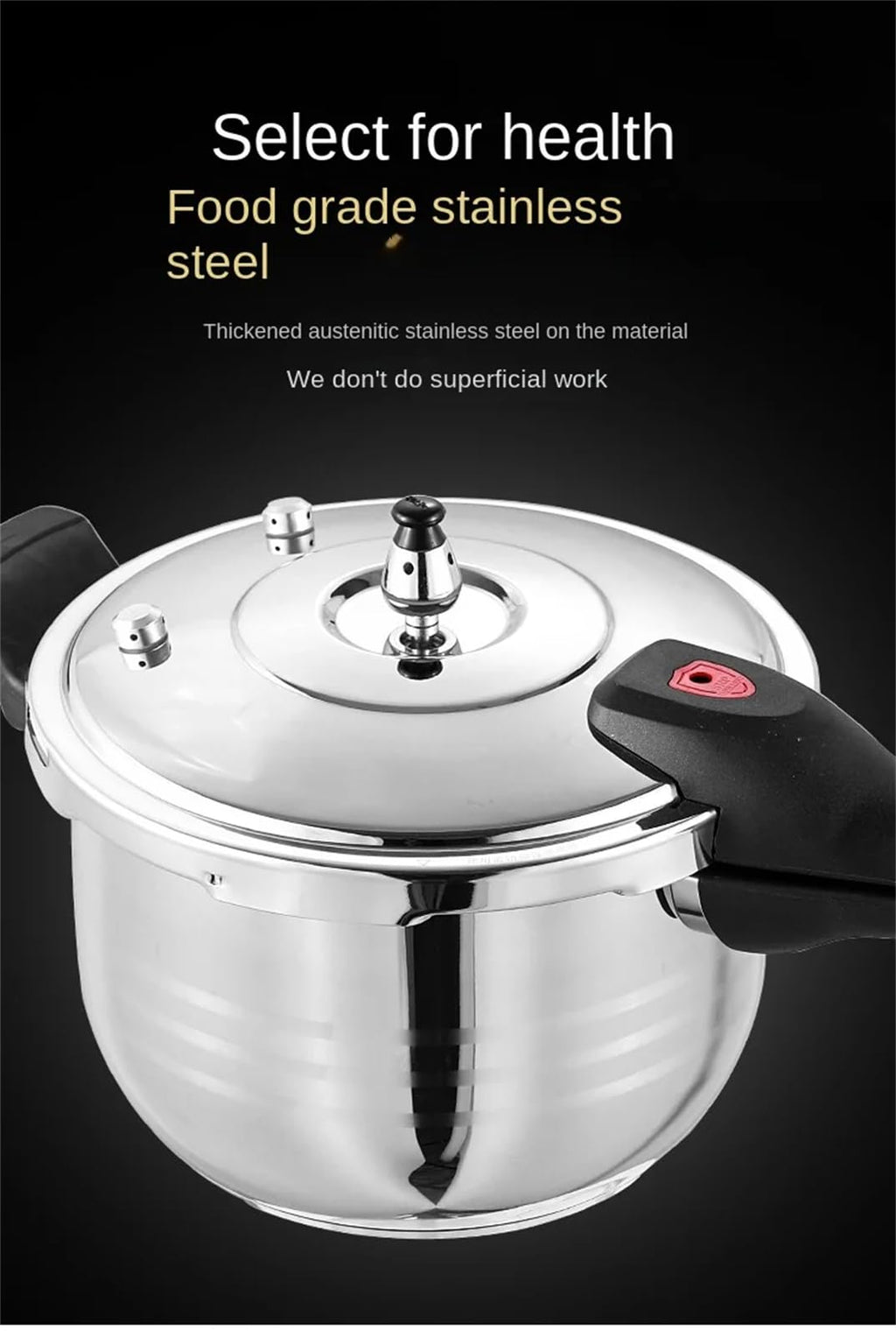 Stainless Steel 3L Induction Compatible Stove Top Pressure Cooker S747587