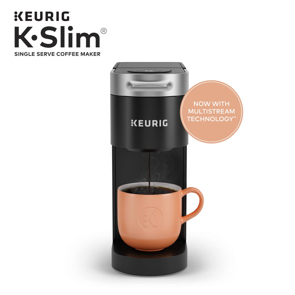 Single Serve K-Cup Pod Coffee Maker with Storage Drawer F71614