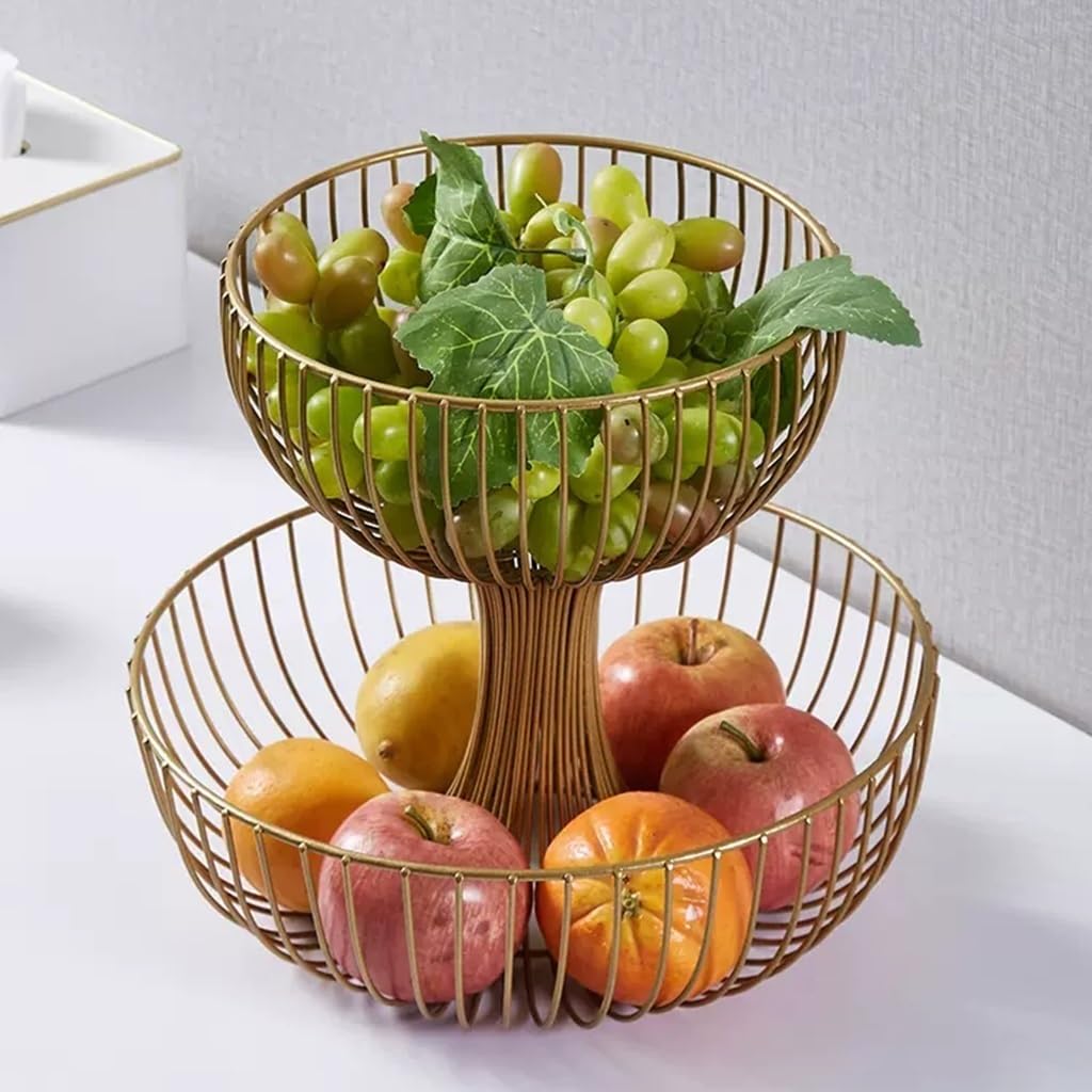 2 Tier Large Capacity Fruit Basket T127
