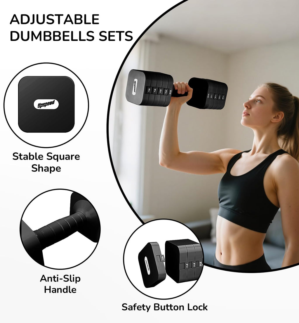 Adjustable Dumbbell Set 10 lb E261501