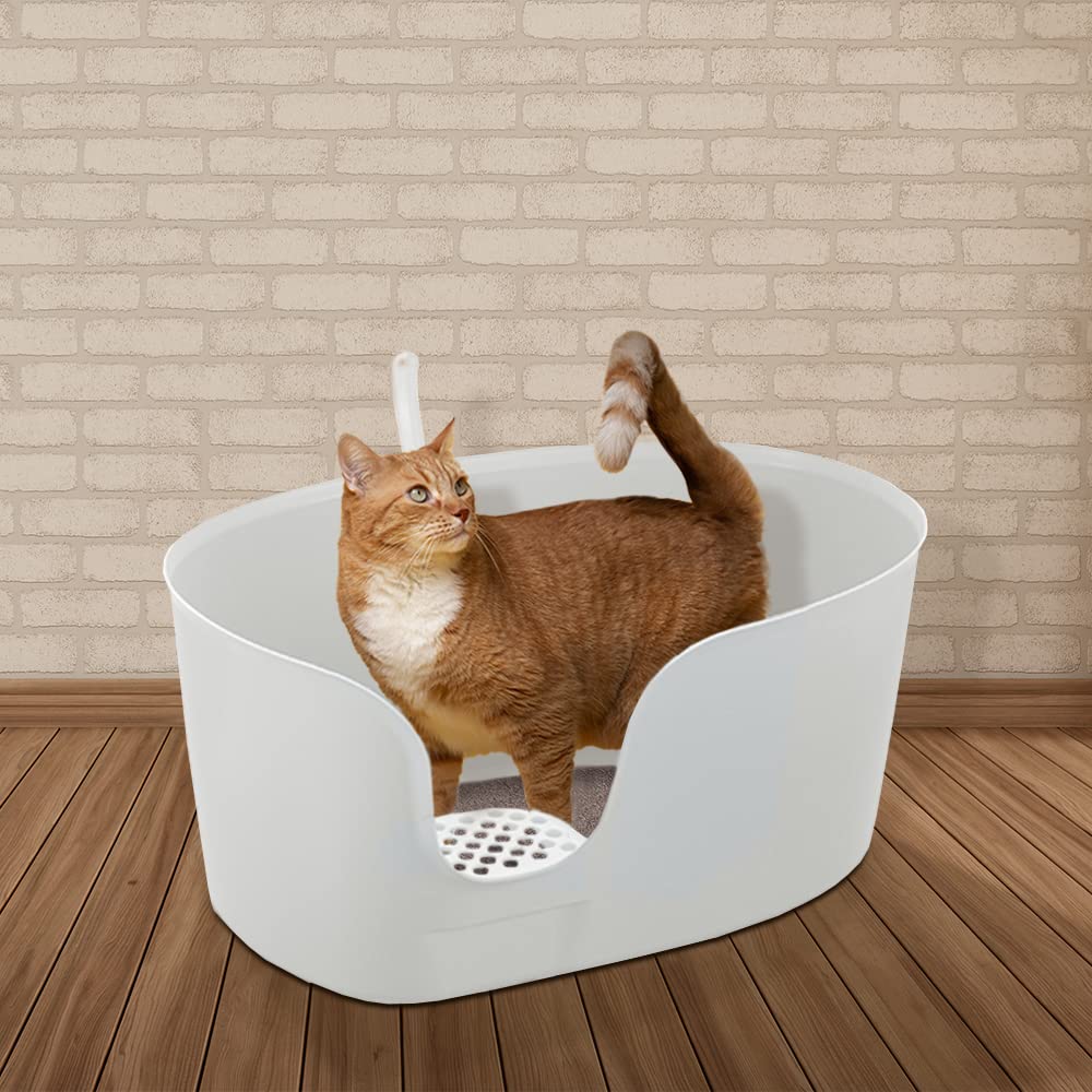 High Wall Cat Litter Box XL White K5255