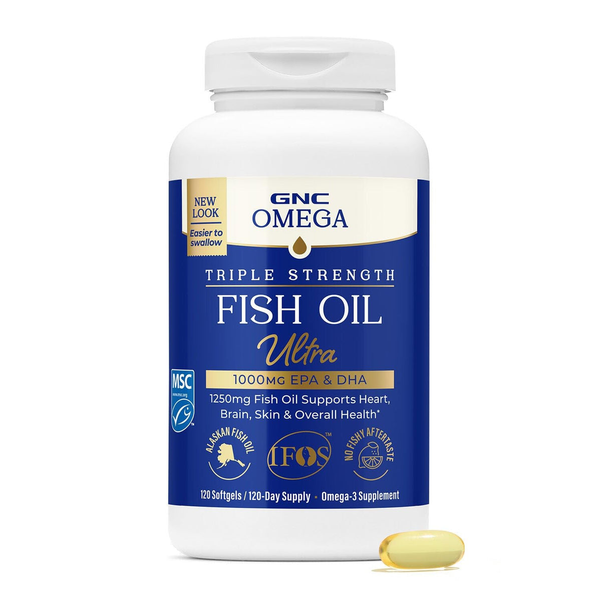 Omega Fish Oil 1000mg 120 Count Z41503