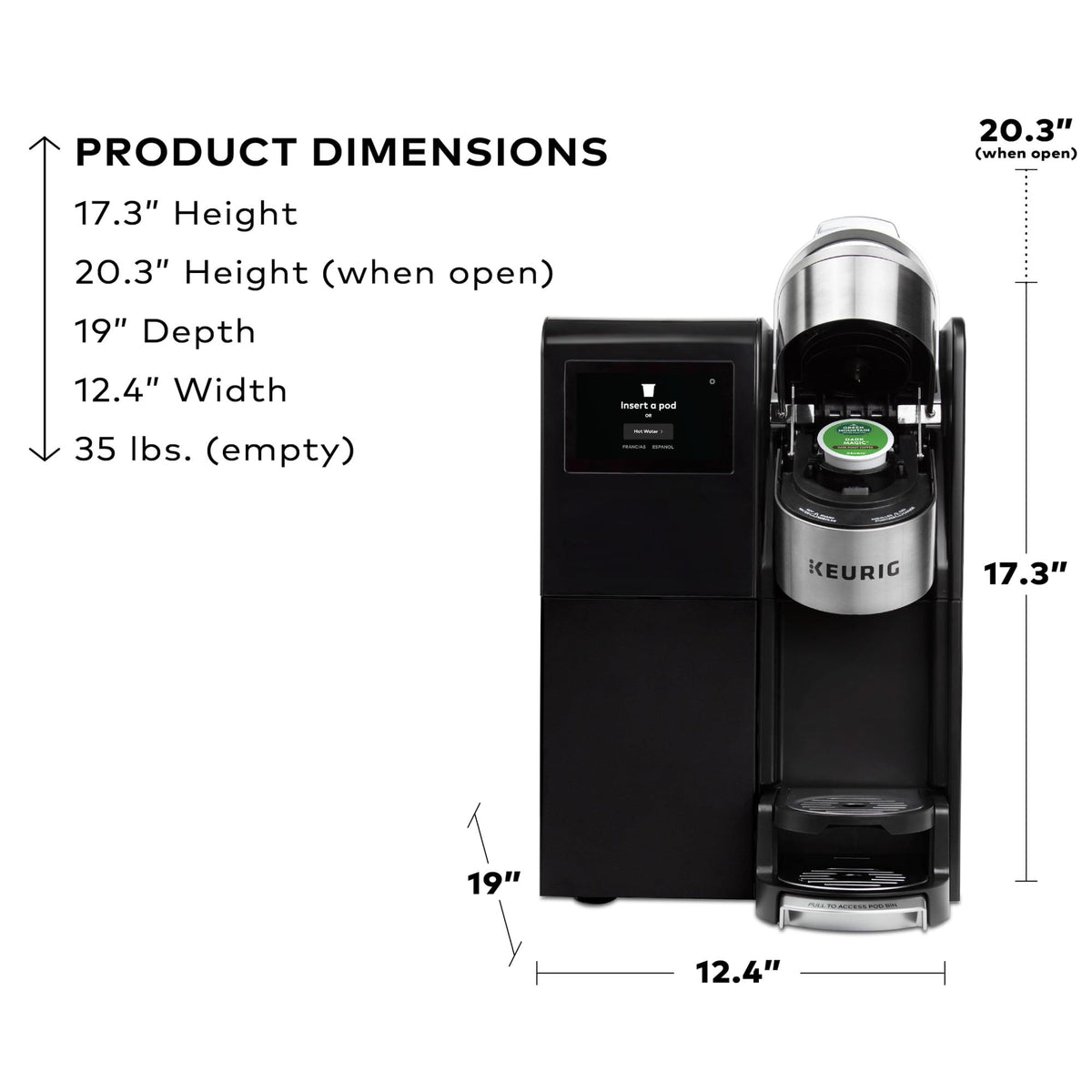 Single Serve Coffee Maker A925397