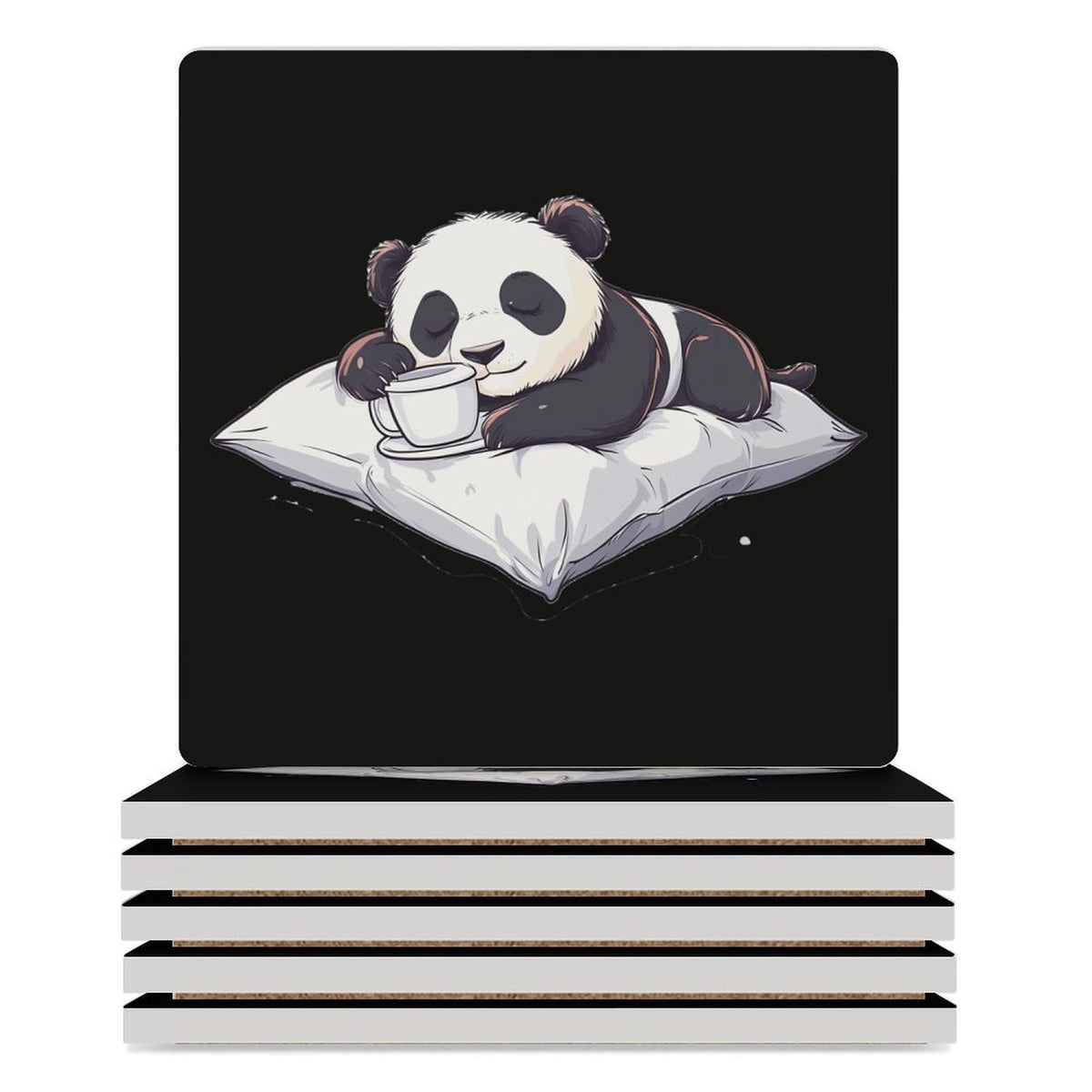 Ceramic Coasters Set B7582