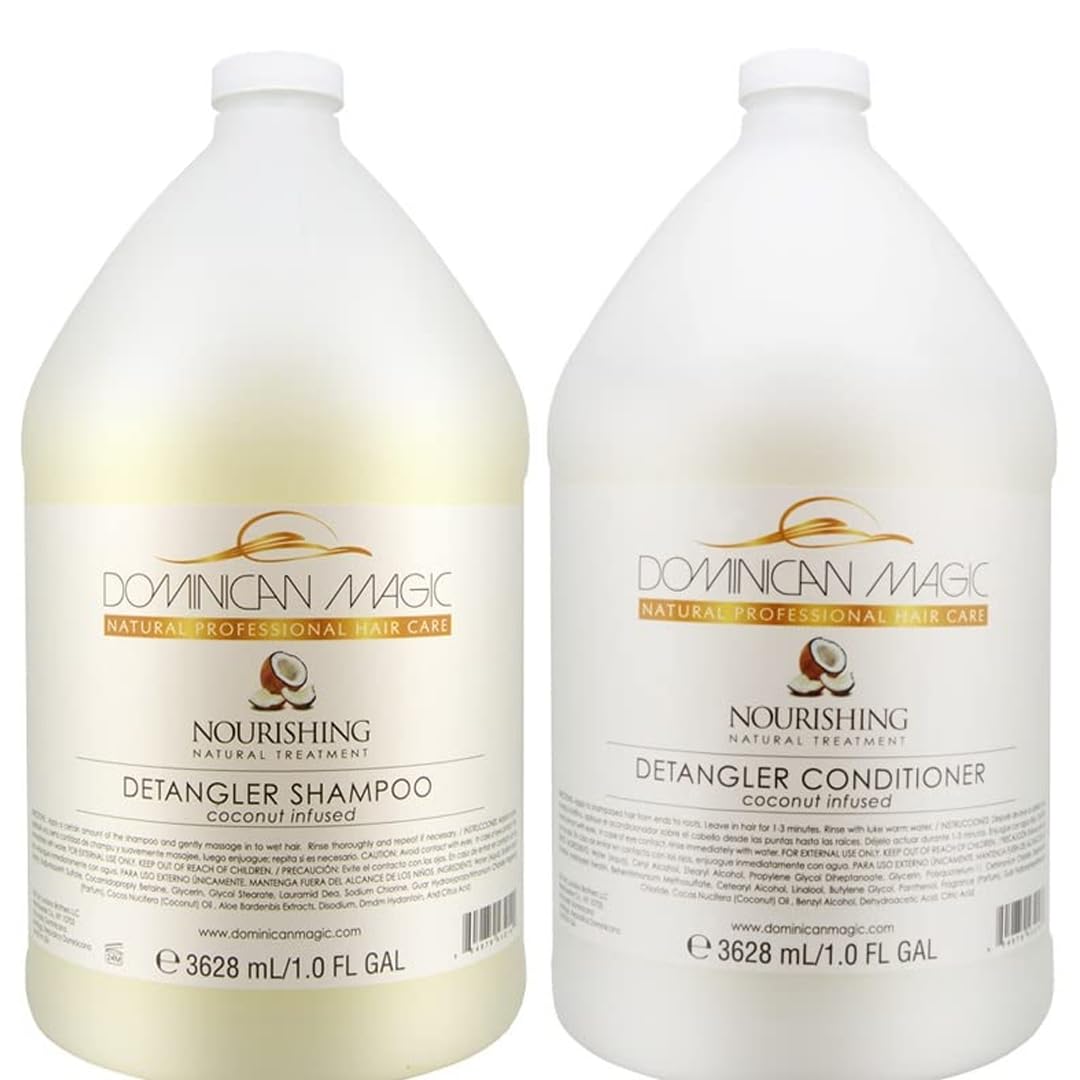 Coconut Oil Aloe Vera Shampoo and Conditioner 1 Gal x 2 S4721