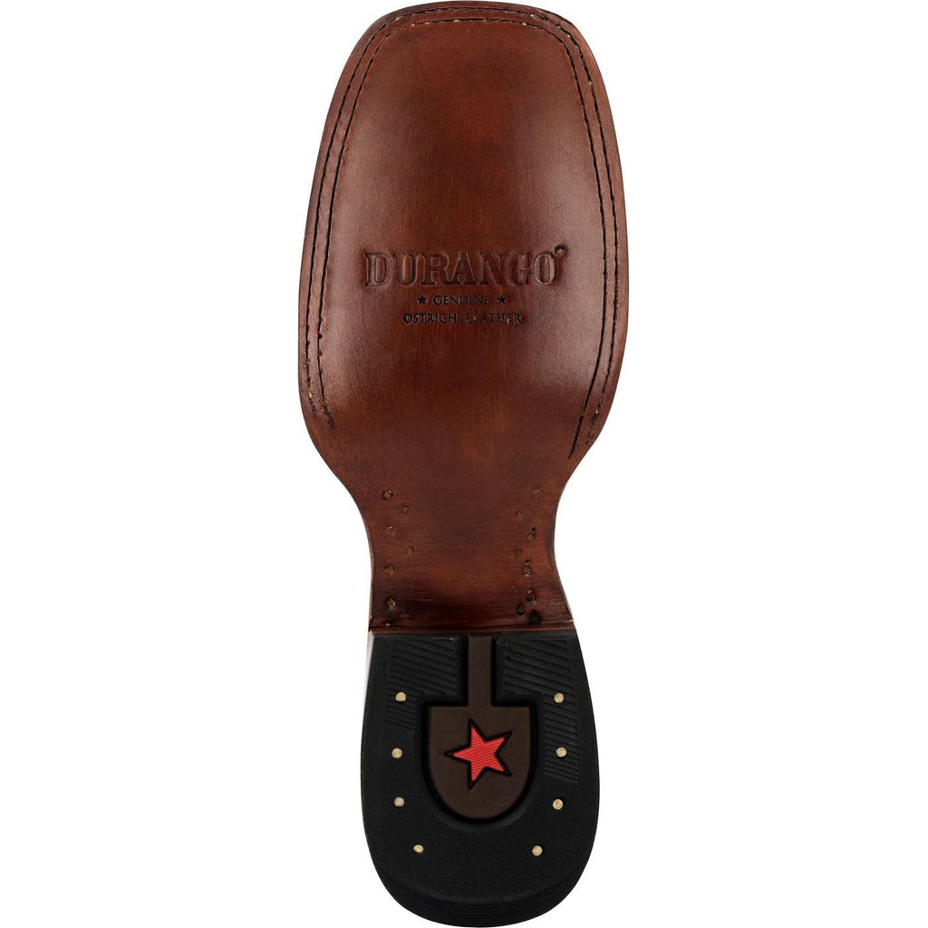 Full-Quill Ostrich Western Boot U1281