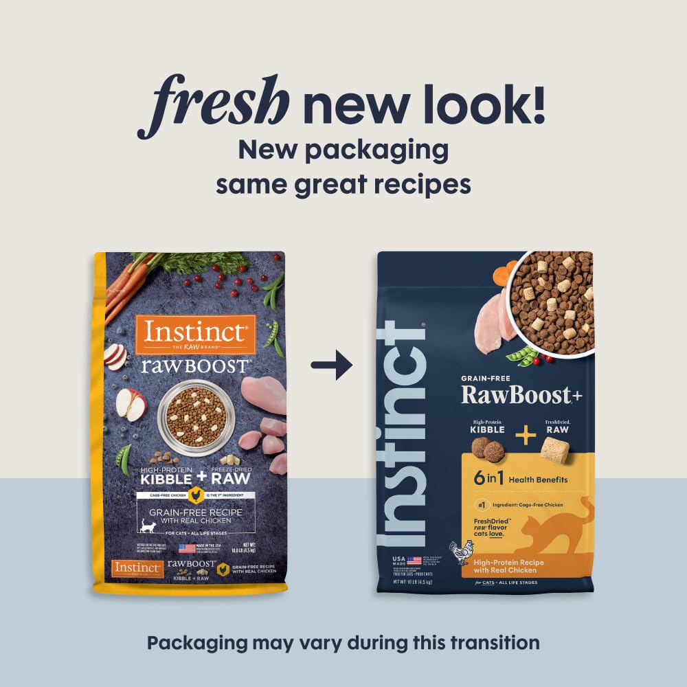 Dry Cat Food with Freeze Dried Chicken 10 lb Bag Q88109