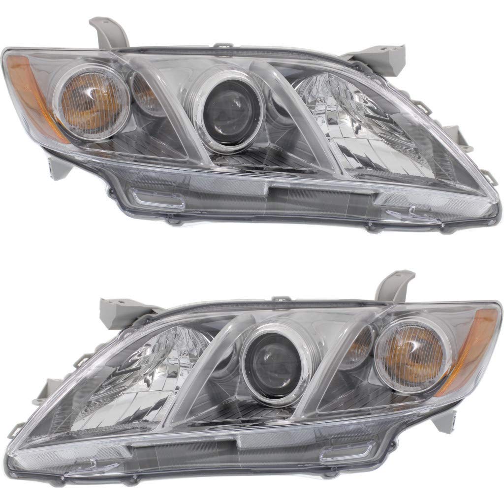 Toyota Camry Driver and Passenger Side Headlight Assembly P159