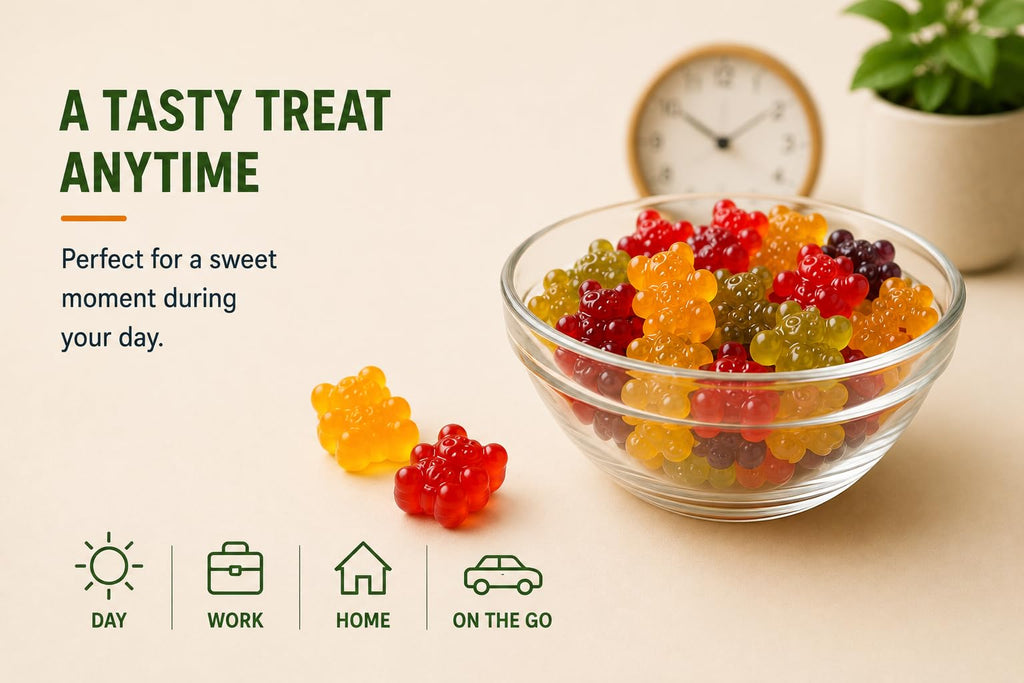 Sugar Free Vegan Hemp Gummies, 60 Count Y262