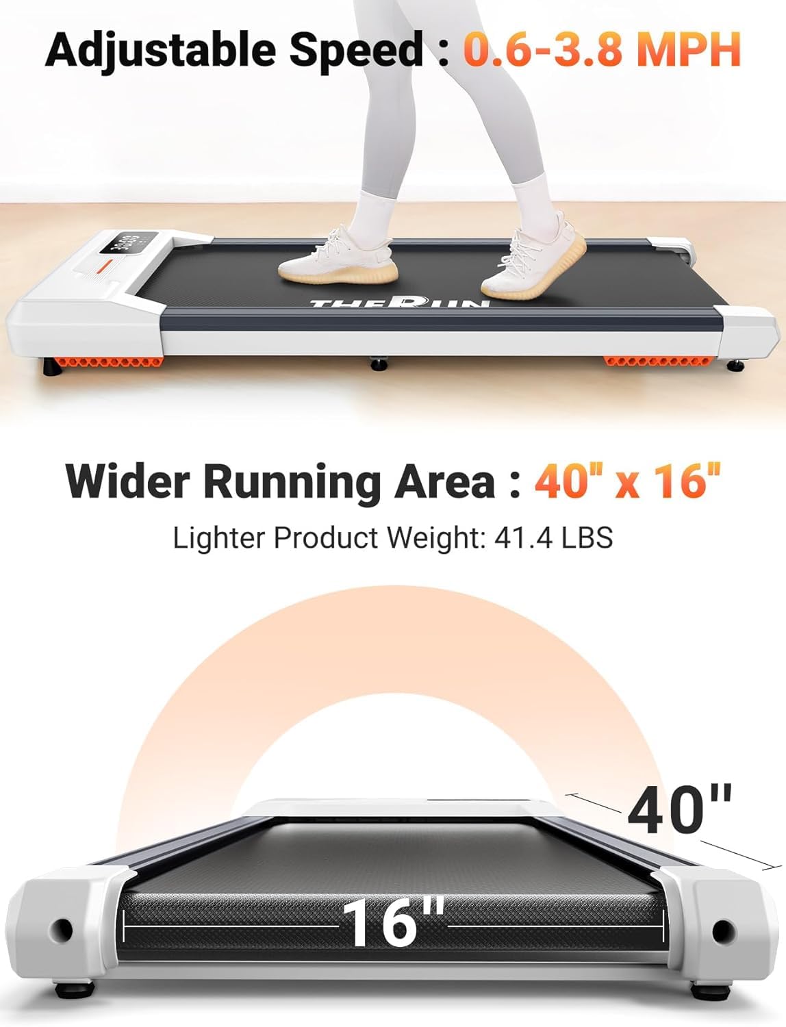 Portable Walking Pad Treadmill V22781