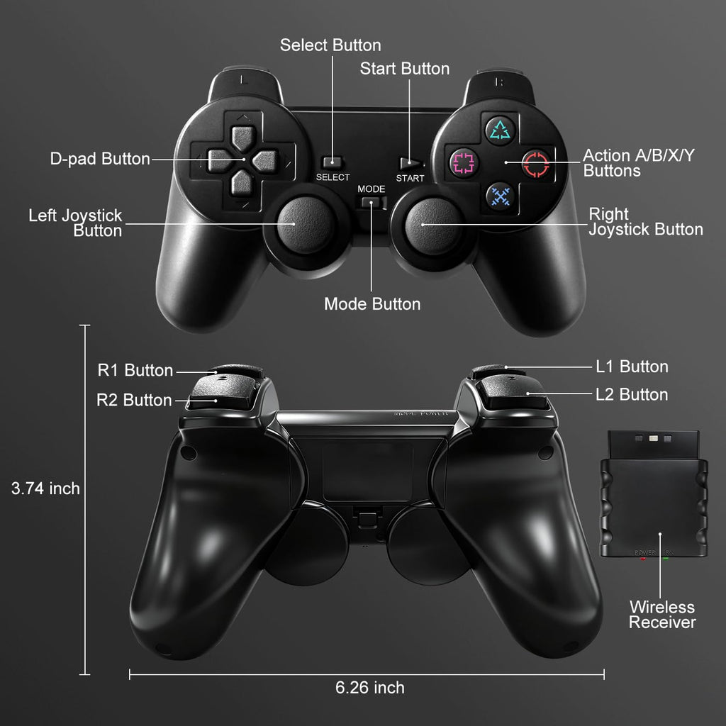 2 Pack 2.4GHz Wireless Controller S946
