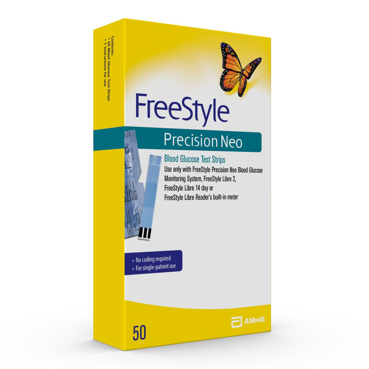 Blood Glucose Test Strips, 50 Strips Y759