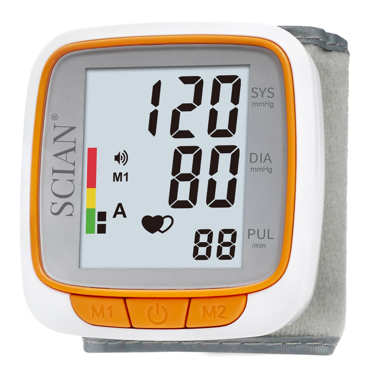 Automatic Wrist Blood Pressure Monitor with Voice Broadcast J827256