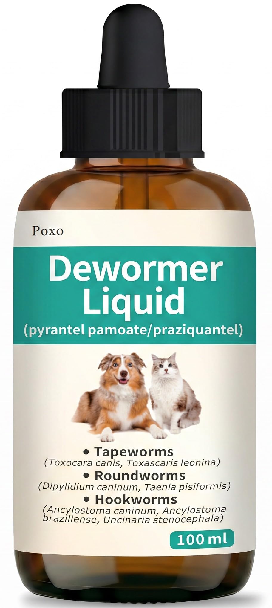 Broad Spectrum Dewormer Liquid for Cats and Dogs 100 mL I5279