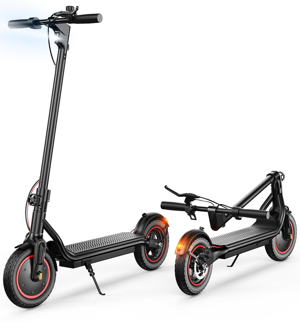 Electric Scooter, 28 Miles Range, 23 MPH Speed, 10" Tire, 1000W Motor, Foldable V148