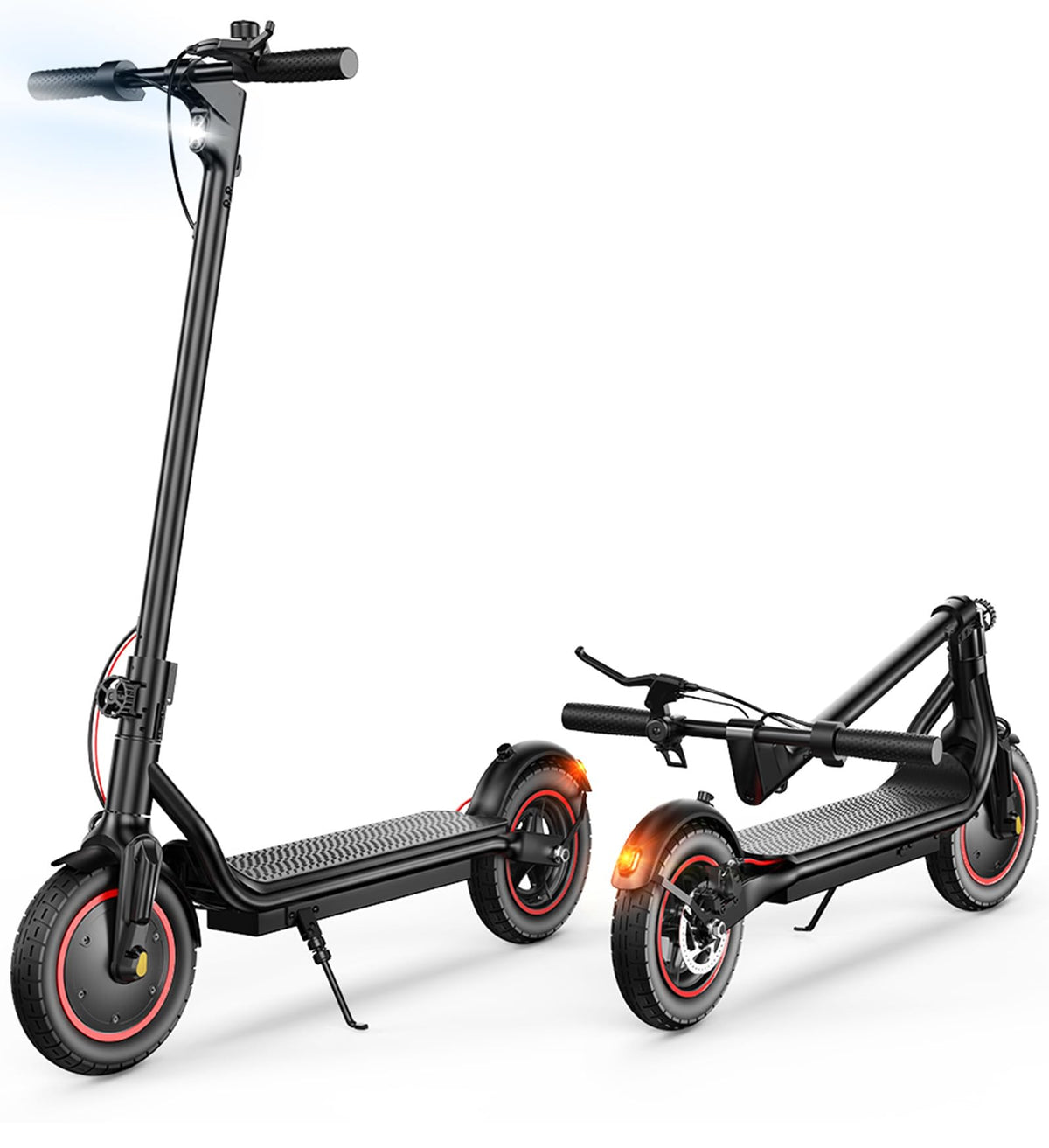 Electric Scooter, 28 Miles Range, 23 MPH Speed, 10" Tire, 1000W Motor, Foldable V148
