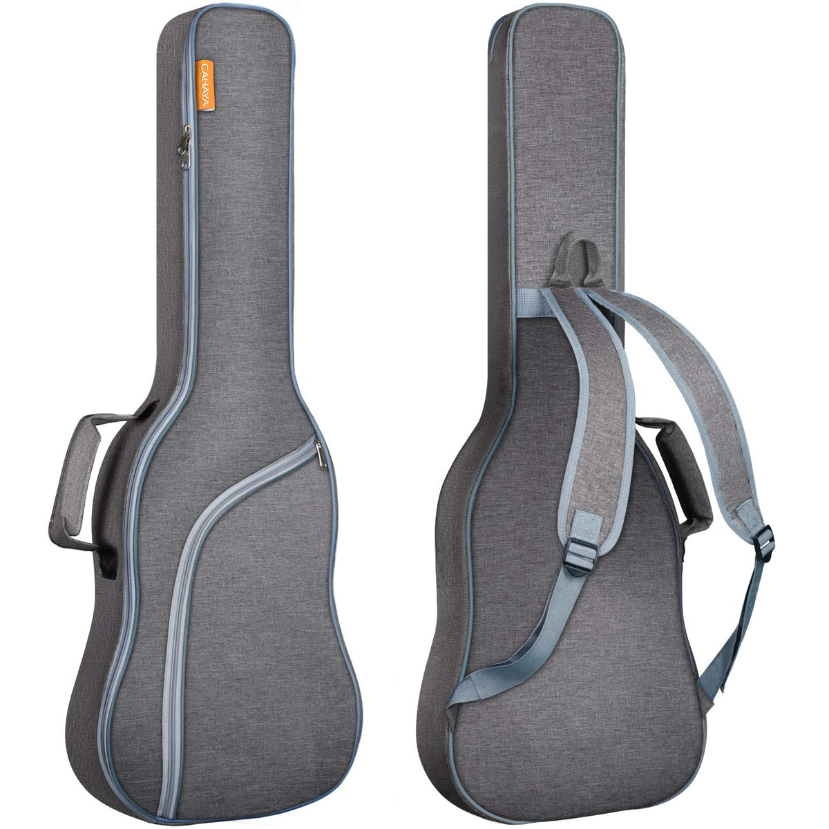 Waterproof Hardshell Acoustic Guitar Case with 3 Pockets X9325