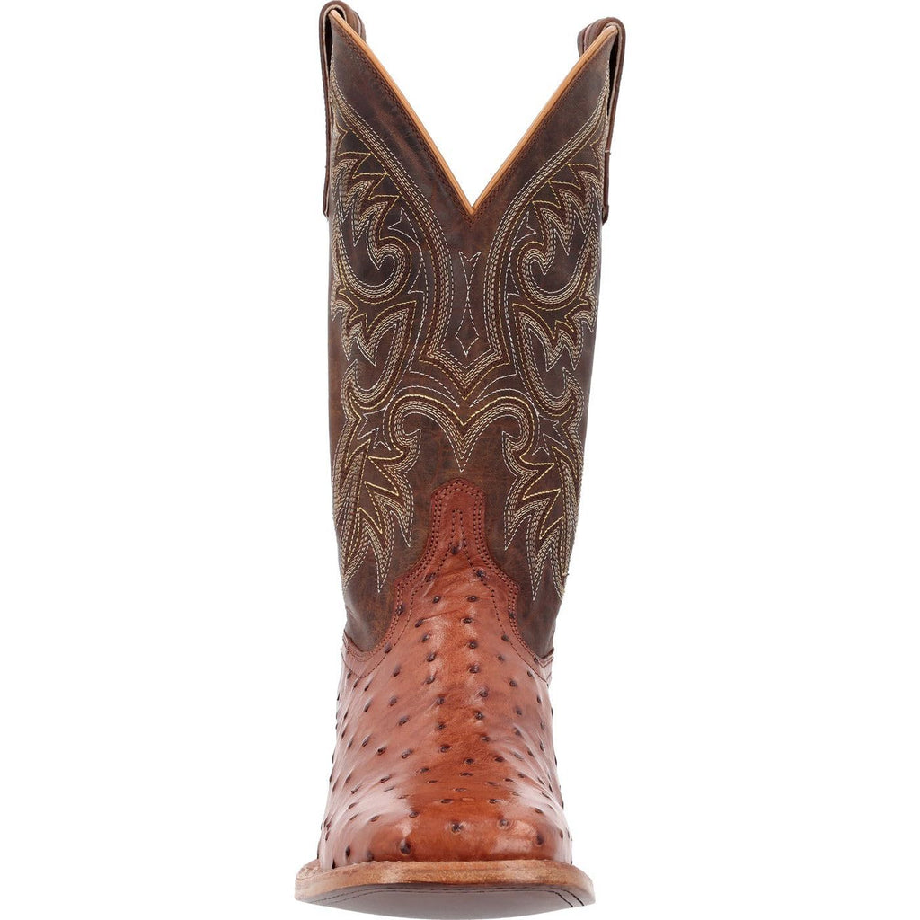 Full-Quill Ostrich Western Boot U1281