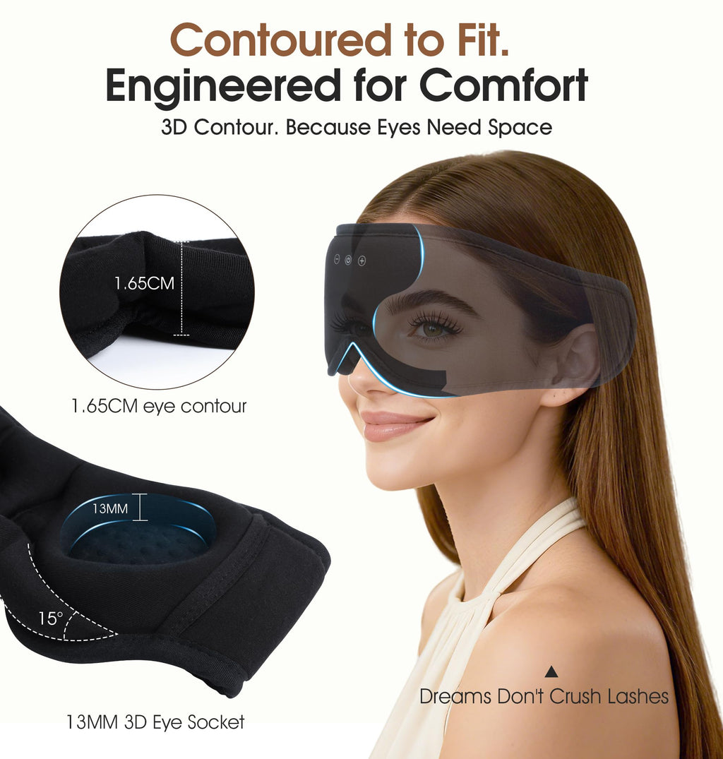 Bamboo Cotton Bluetooth Sleep Mask Y836101