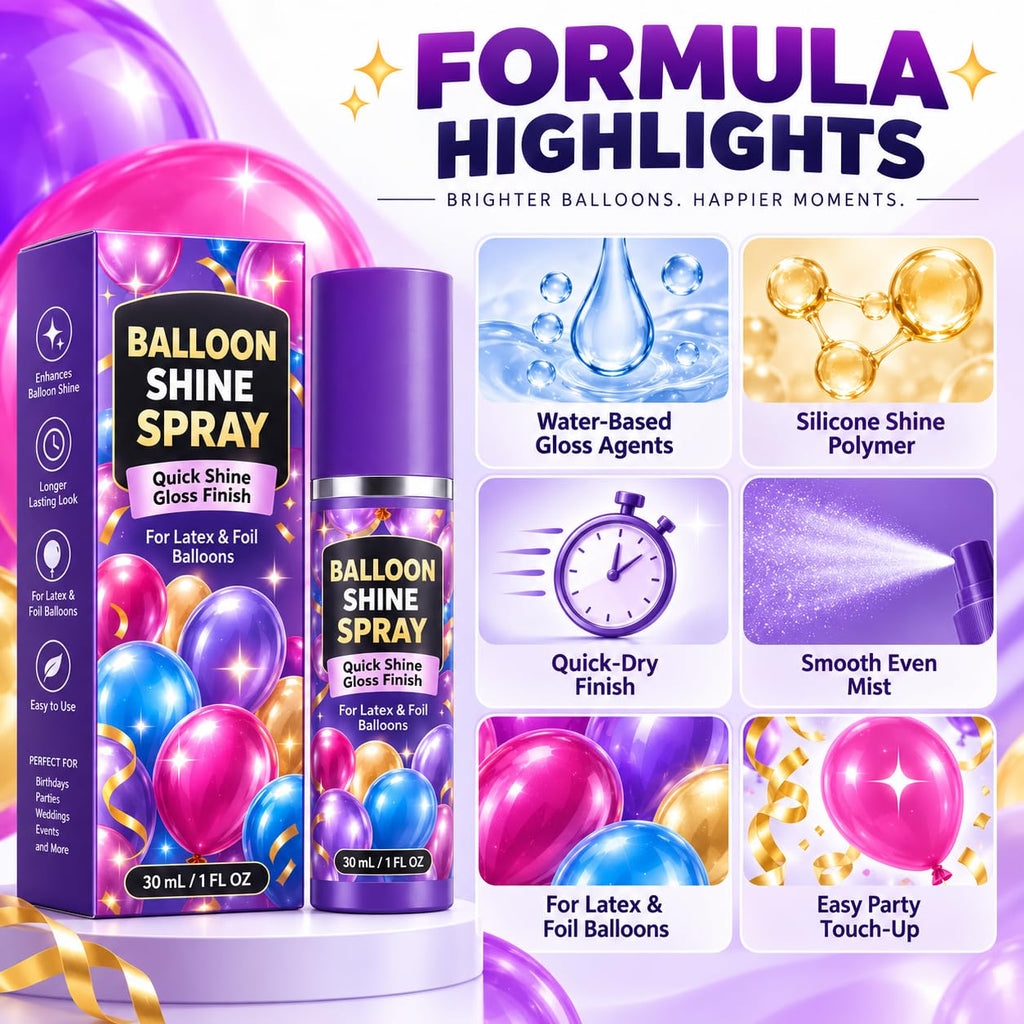 Balloon Shine Spray 3 Pack S73800