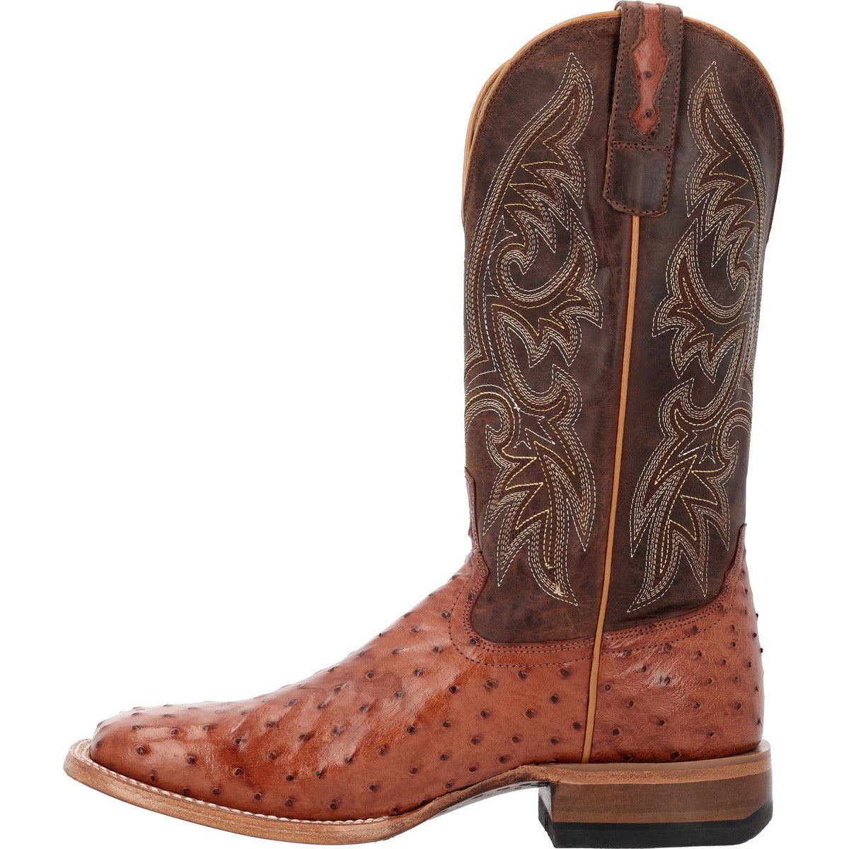 Full-Quill Ostrich Western Boot U1281