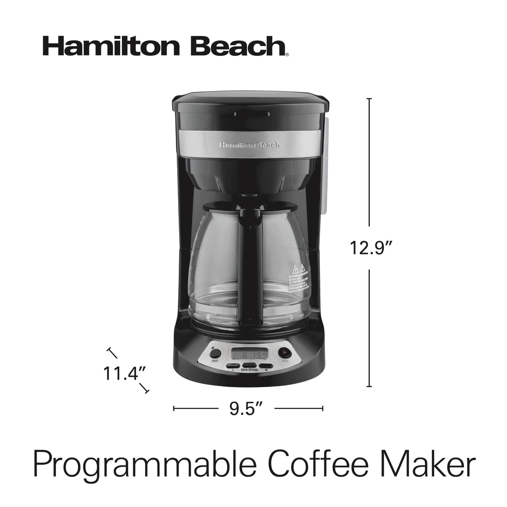 12 Cup Programmable Drip Coffee Maker M8522