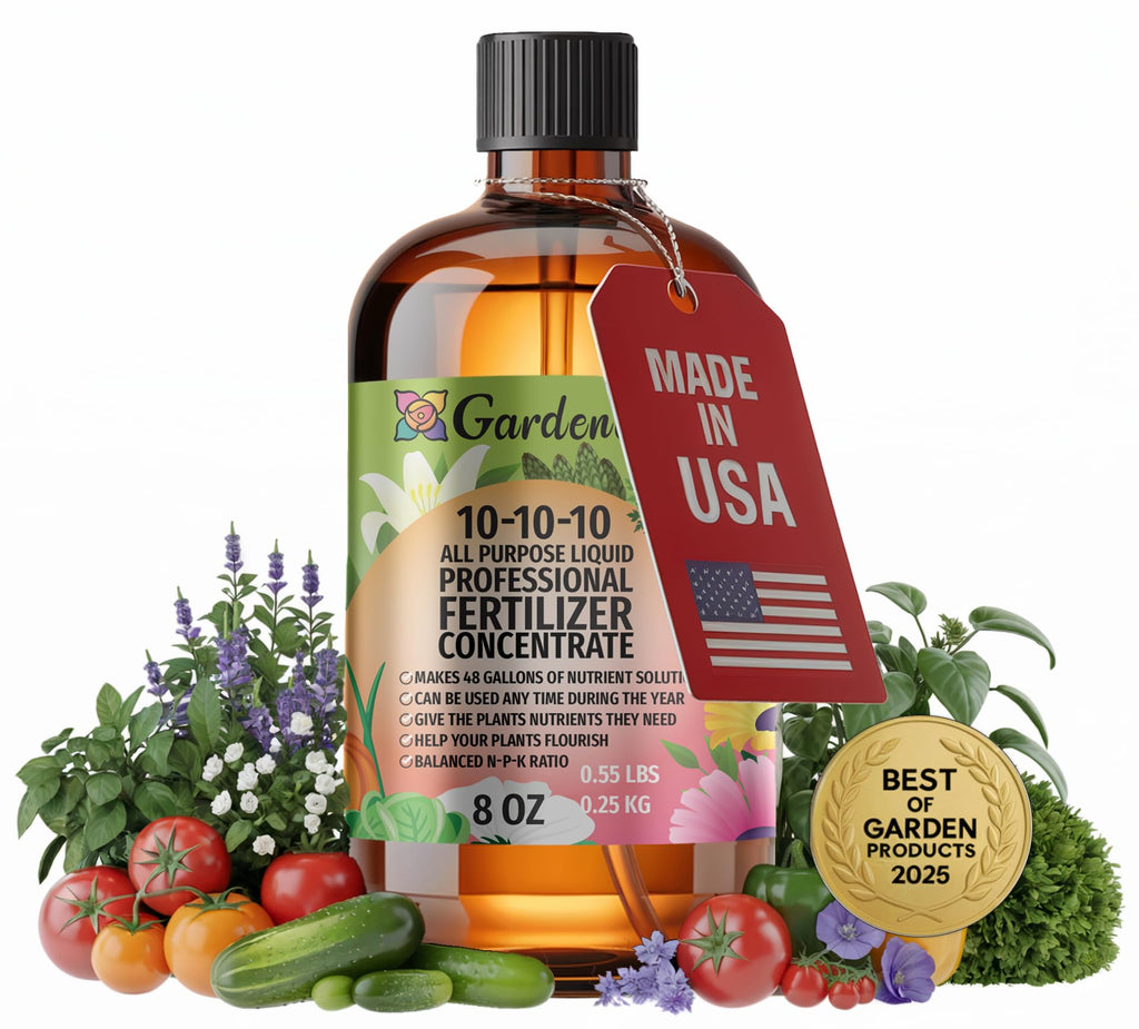 10-10-10 All Purpose Liquid Plant Food Fertilizer Concentrate 8 OZ P710