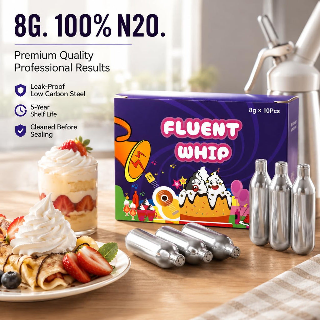 8g 10 Pack Whipped Cream Chargers H868