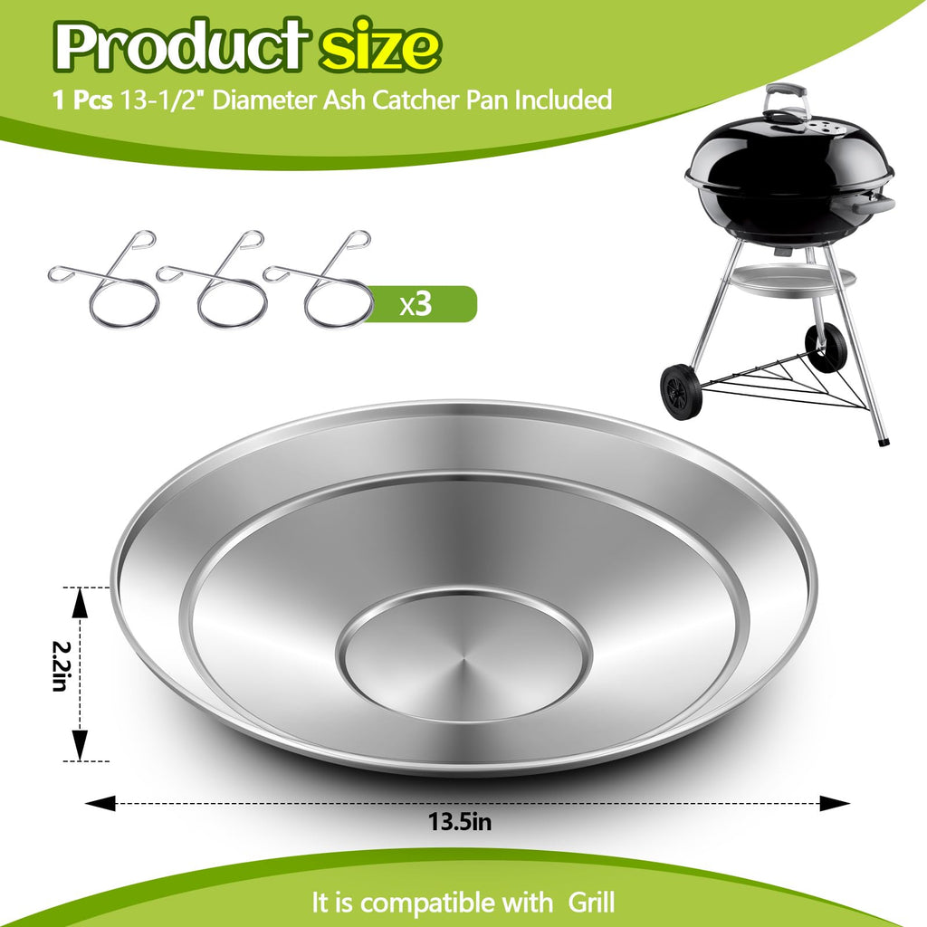 13-1/2" Diameter Ash Catcher Pan A76744
