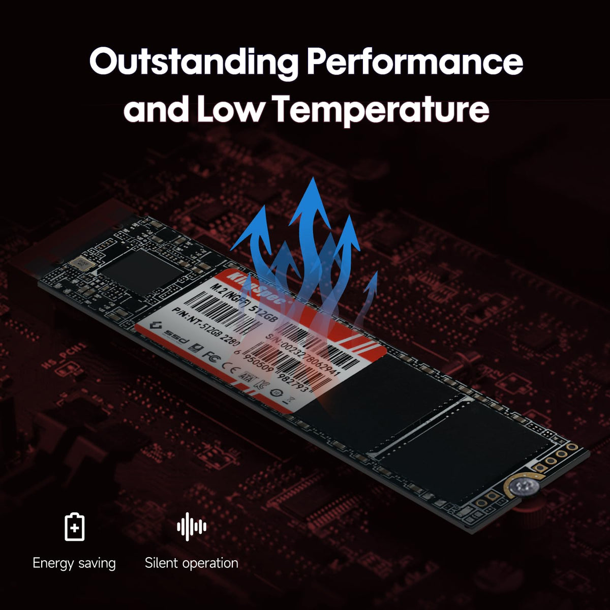 512GB M.2 SATA III 2280 SSD T849636