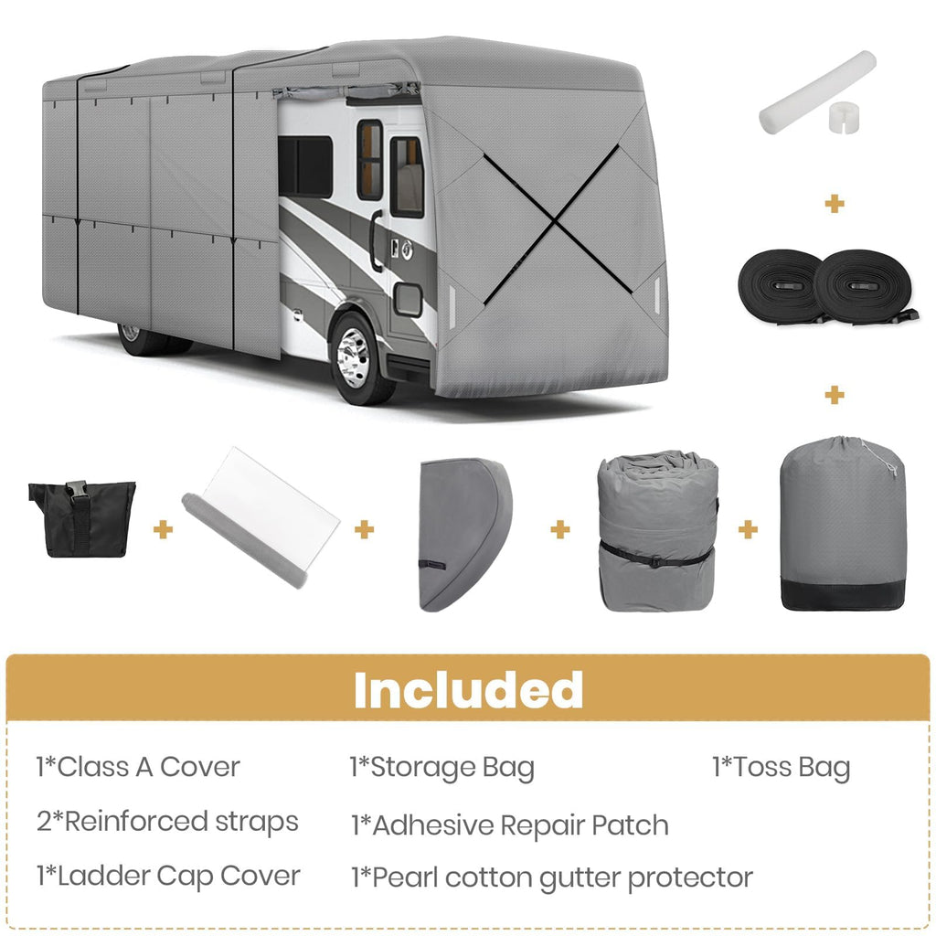 33-37ft 9 Layers Class A RV Cover D2191