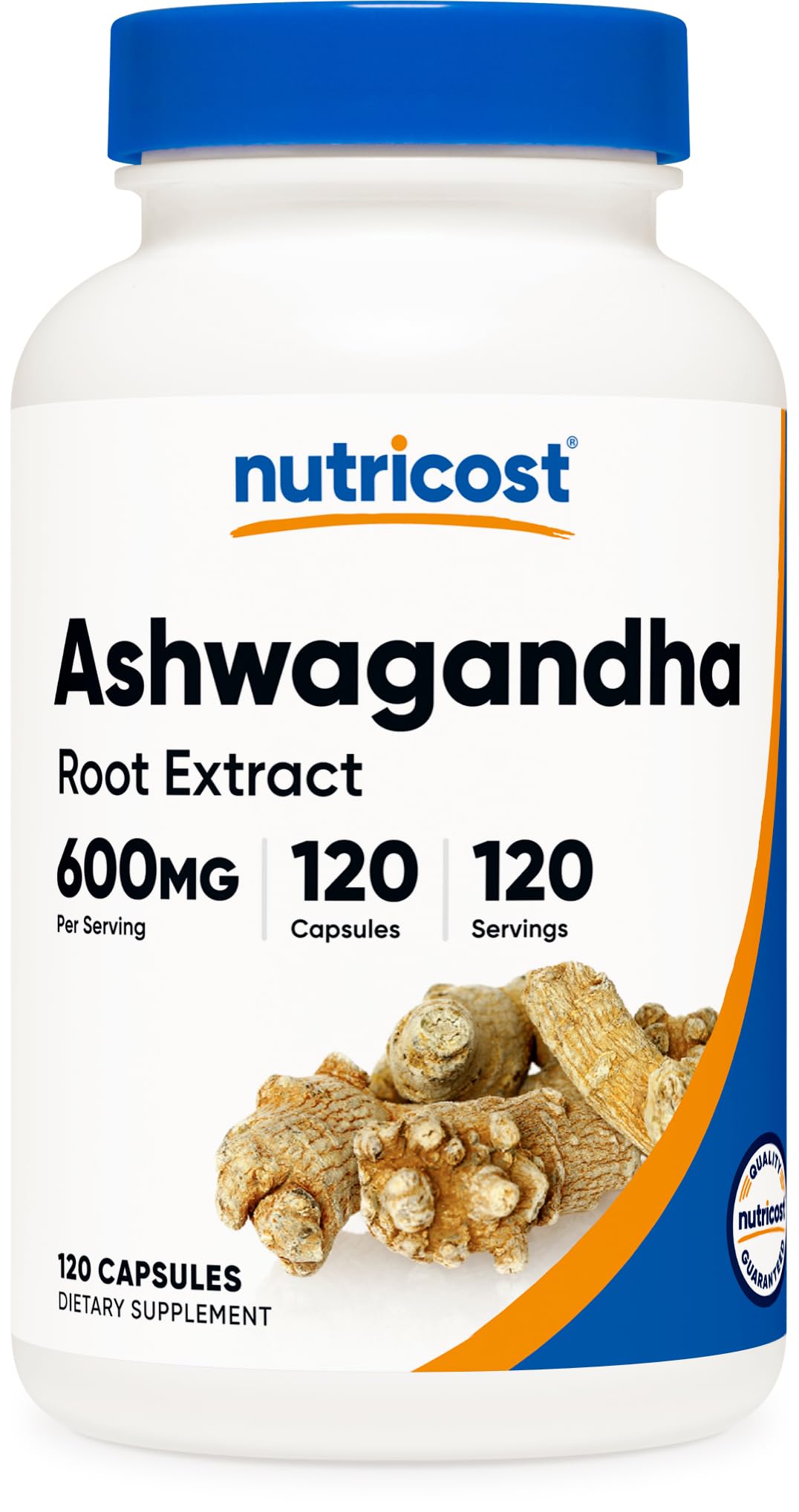Ashwagandha Herbal Supplement 600mg 120 Capsules E66613
