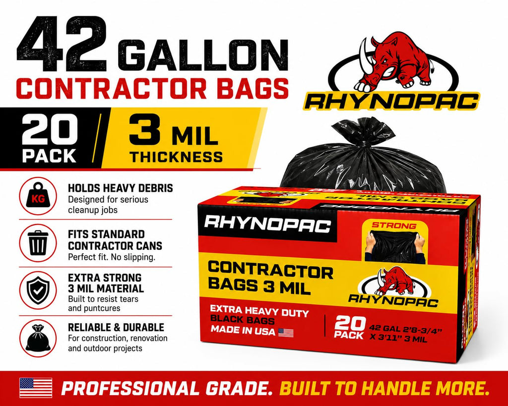 42 Gallon 3 Mil Contractor Trash Bag T156154
