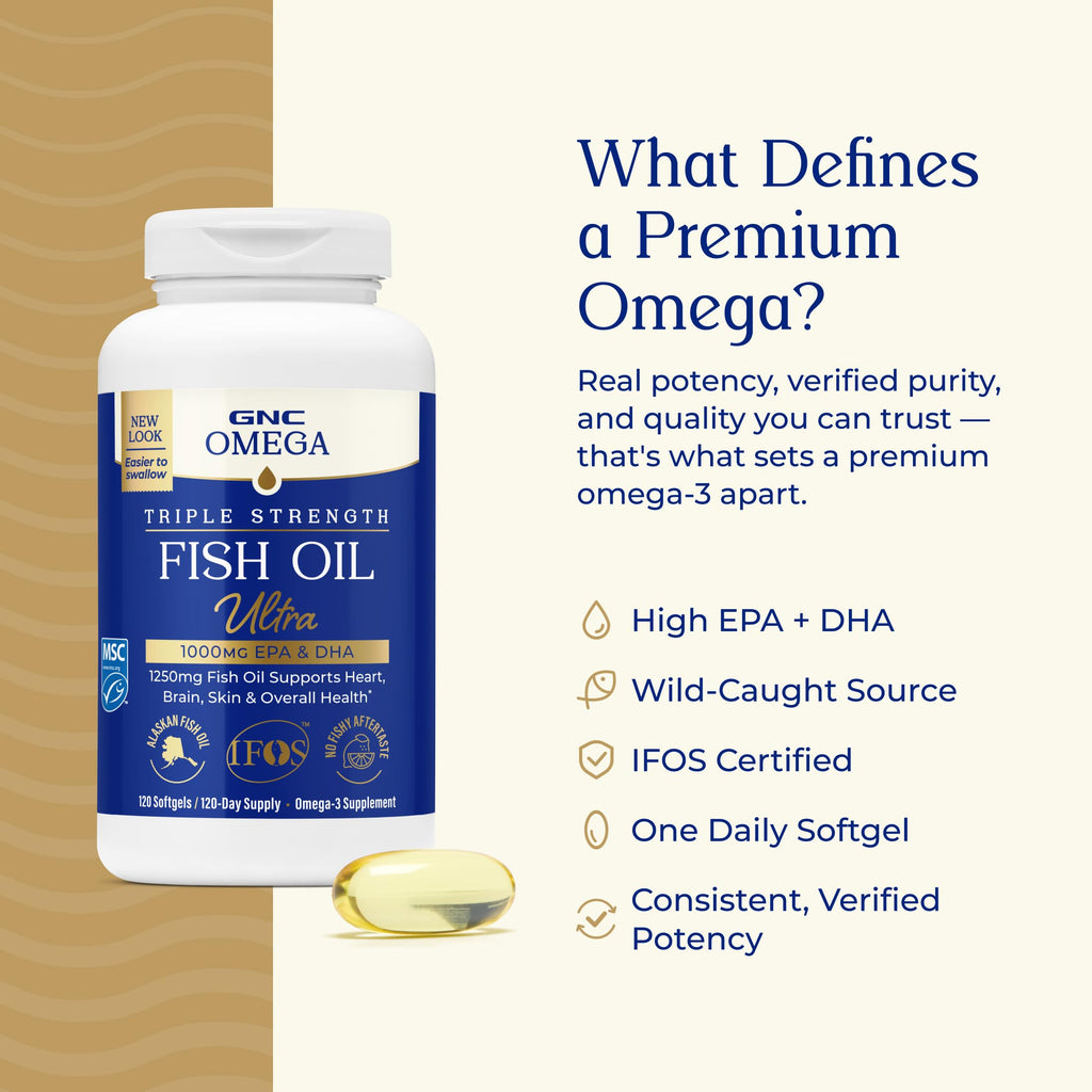 Omega Fish Oil 1000mg 120 Count Z41503