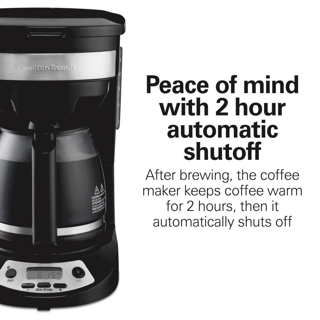 12 Cup Programmable Drip Coffee Maker M8522