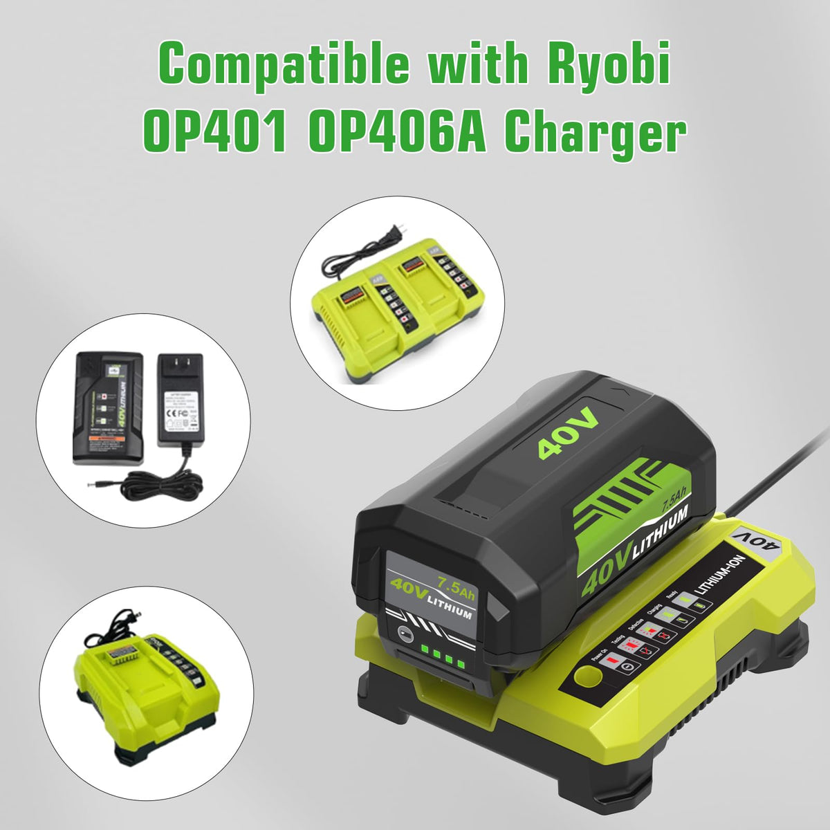 40V Replacement Battery D853355